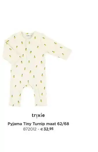 Dreambaby Trixie Pyjama Tiny Turnip Maat 62-68 aanbieding