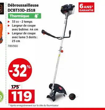 Debroussailleuse DCBT33D-2S18
