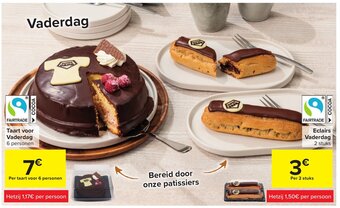 Carrefour Market Taart voor Vaderdag aanbieding