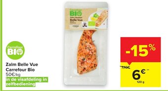 Carrefour Market Zalm Belle Vue Carrefour Bio aanbieding