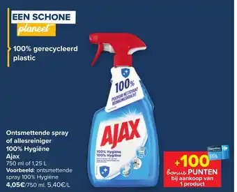 Ontsmettende spray of allesreiniger 100% Hygiëne