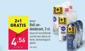 Nivea Roll-on-deodorant 3 St.