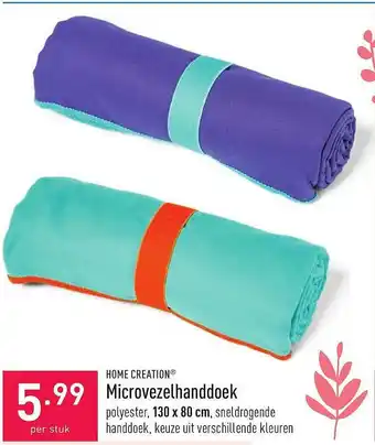 ALDI Home Creation Microvezelhanddoek aanbieding