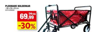 Hubo Plooibare Bolderkar aanbieding