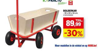 Hubo Bolderkar aanbieding