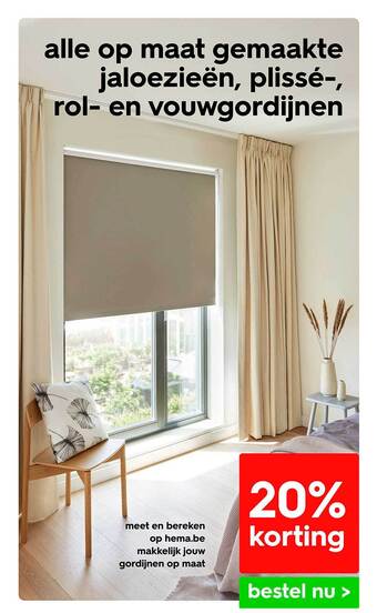 HEMA Gordijnen Op Maat aanbieding