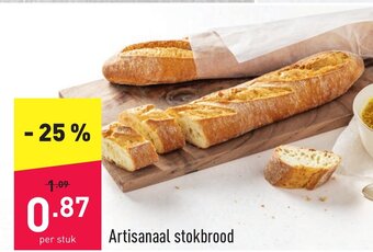 ALDI Artisanaal Stokbrood aanbieding