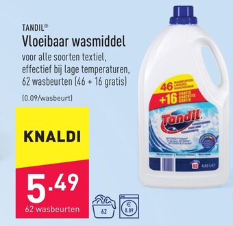 ALDI Tandil Vloeibaar Wasmiddel aanbieding