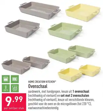 ALDI Home Creation Kitchen Ovenschaal aanbieding