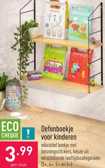 ALDI Oefenboekje voor Kinderen aanbieding