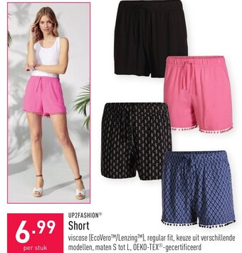 ALDI Up2Fashion Short aanbieding