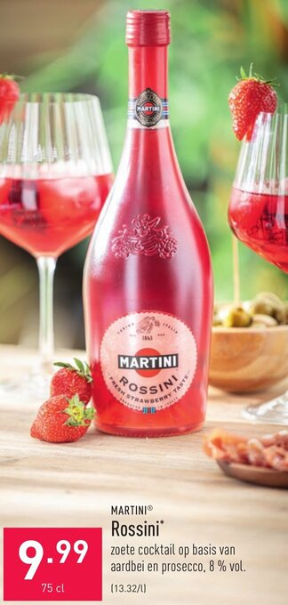 ALDI Martini Rossini aanbieding