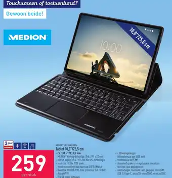 Medion Lifetab E10814 Tablet 10,0"/25,5 cm