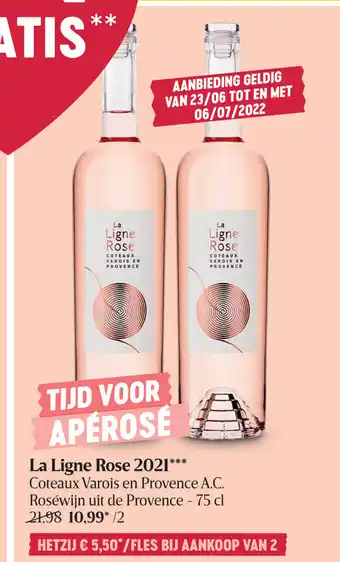 La Ligne Rose 2021 Coteaux Varois en Provence AC