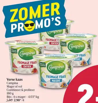 Delhaize Campina Verse Kaas aanbieding