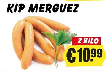 Tanger Markt Kip Merguez aanbieding