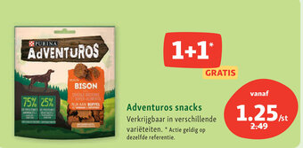 Maxi Zoo Adventuros snacks aanbieding