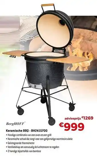 Exellent Keramische bbq - bh2415700 aanbieding