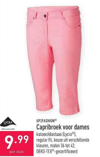 ALDI Capribroek Voor Dames aanbieding