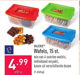 ALDI Wafels, 15 St aanbieding