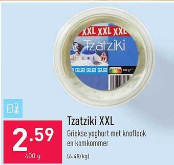 ALDI Tzatziki Xxl aanbieding