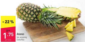 ALDI Ananas aanbieding