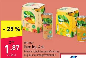 Fuze Tea, 4 St