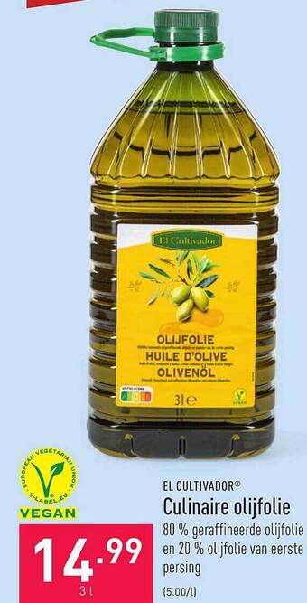 ALDI Culinaire Olijfolie aanbieding