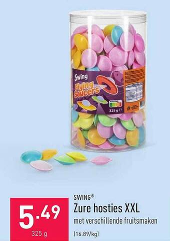 ALDI Zure Hosties Xxl aanbieding