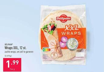 ALDI Wraps Xxl, 12 St aanbieding