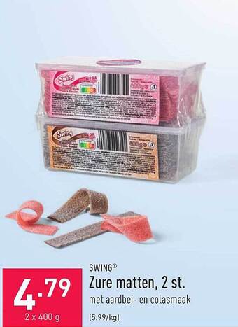 ALDI Zure Matten, 2 St aanbieding