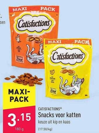 ALDI Snacks Voor Katten aanbieding