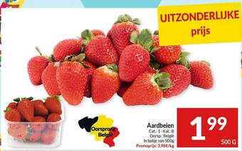 Intermarché Aardbeien aanbieding