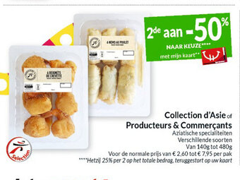 Collection d'Asie of Producteurs & Commercants
