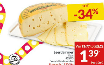 Intermarché Leerdammer Kaas aanbieding