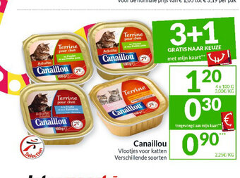 Intermarché Canaillou Vlootjes voor Katten aanbieding
