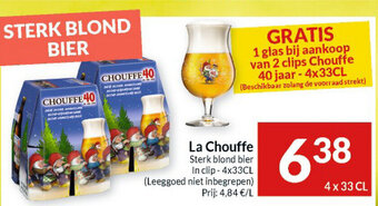 Intermarché La Chouffe Sterk Blond Bier aanbieding