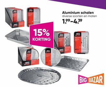 Aluminium schalen