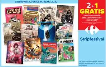 Carrefour Stripfestival aanbieding