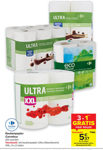 Carrefour Keukenpapier carrefour aanbieding