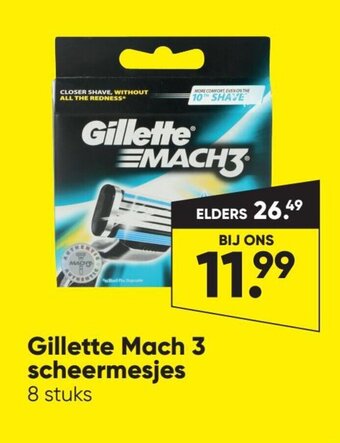 Gillette Mach 3 scheermesjes