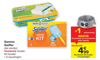 Carrefour Gamma swiffer aanbieding