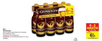Carrefour Bier grimbergen aanbieding