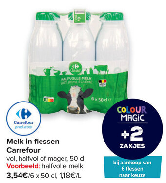 Carrefour Melk in flessen carrefour aanbieding