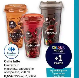 Caffè Latte Carrefour