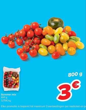 Carrefour Summer Mix aanbieding