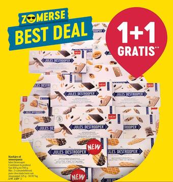 Delhaize Koekjes Of Smeerpasta Jules Destrooper aanbieding