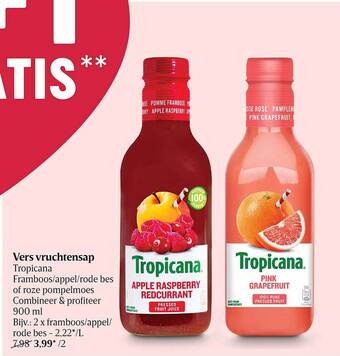 Vers Vruchtensap Tropicana