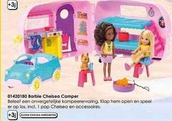 ToyChamp Barbie Chelsea Camper aanbieding