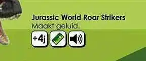 ToyChamp Jurassic World Roar Strikers aanbieding
